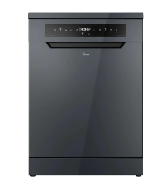 Hoover H-DISH 700 HF 4A4S3PSA-80 Wifi Connected Full Size Dishwasher - Anthracite - A Rated