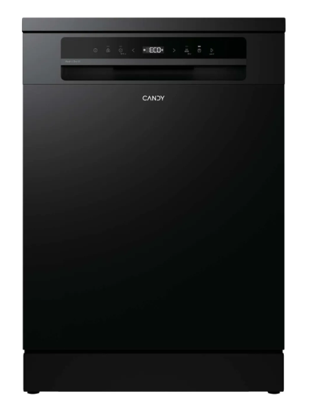 Candy RapidO CFP 4D9F0B-80 Full Size Dishwasher - Black - D Rated