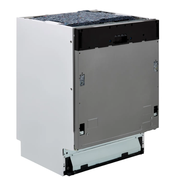 Beko DIN15X20 Integrated Full Size Dishwasher - Black Control Panel with Fixed Door Hinge Kit - E Rated