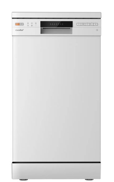 Comfee CDWEF1034BW-UK Wifi Connected Slimline Dishwasher - White - E Rated