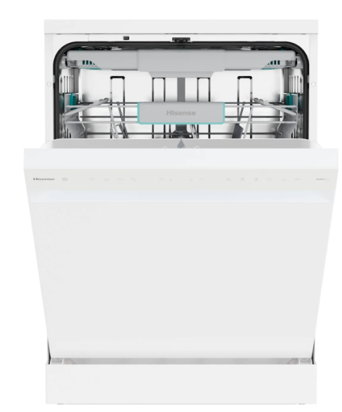 Hisense HS663A90WUK Full Size Dishwasher - White - A Rated